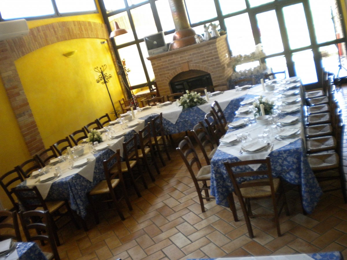 Table in the restaurant